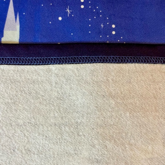 Disney Her Universe Cinderella Blue Top Puffed Sleeves Fleece Lining New… - Picture 8 of 12